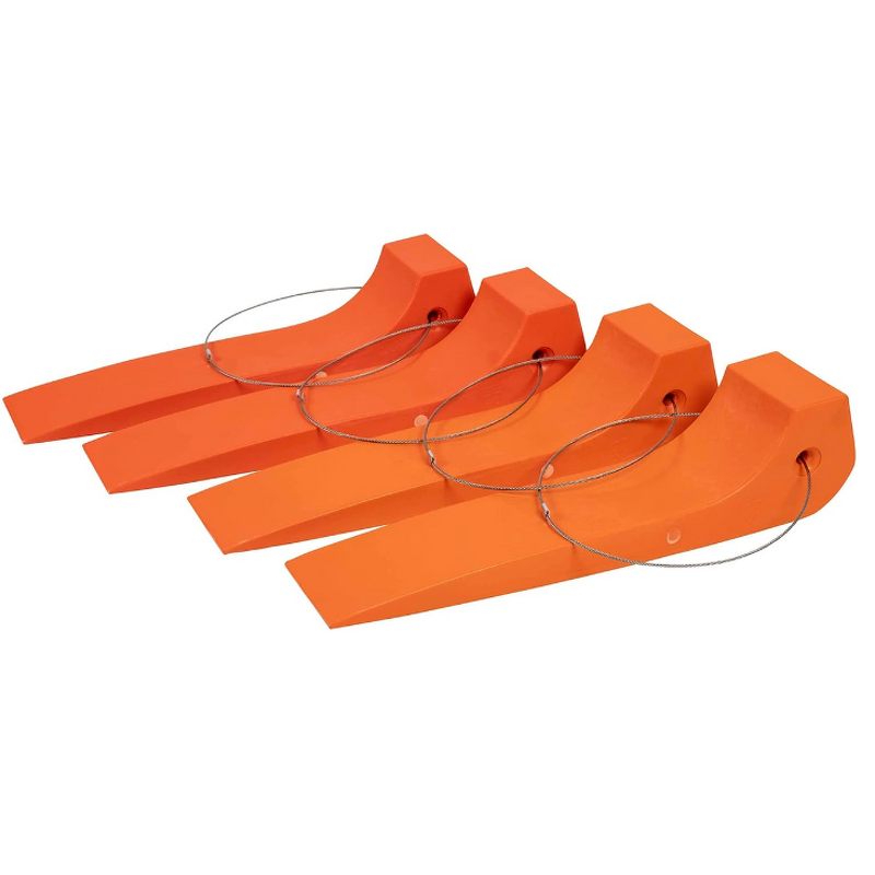 Wheel Skates Manufacturer - Heavy Duty Orange Tire Skates for Tow Truck