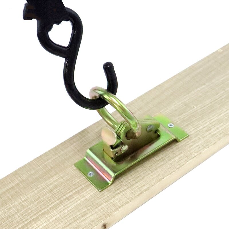 E-Track Buckle Manufacturer - Single Slot Galvanized Steel Truck Accessories