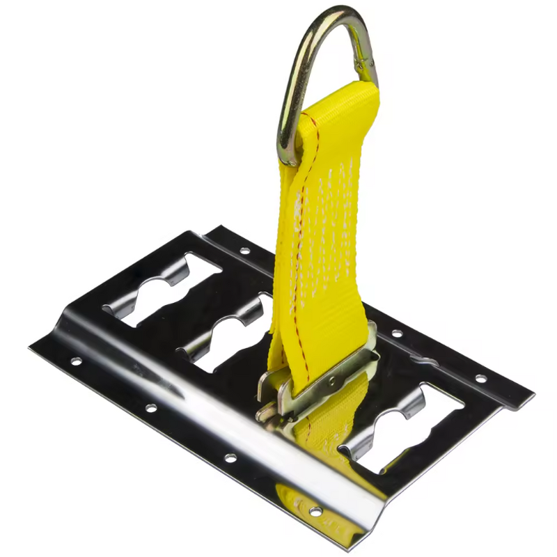 E-Track Rails Manufacturer - 5FT Powder-Coat Black Horizontal Galvanized