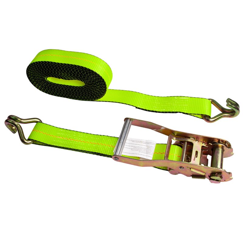 Ratchet Straps Manufacturer - 2 Inch 10000lbs with Double J Hooks Polyester