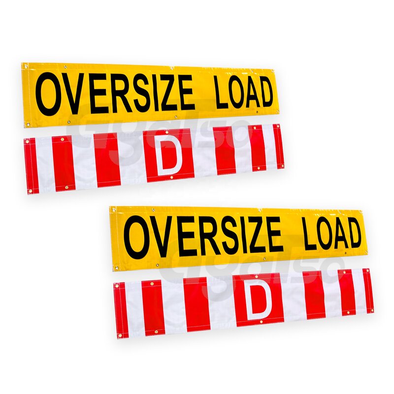 Oversized Load Sign Manufacturer - Canadian D Sign Durable Vinyl Fabric Banner
