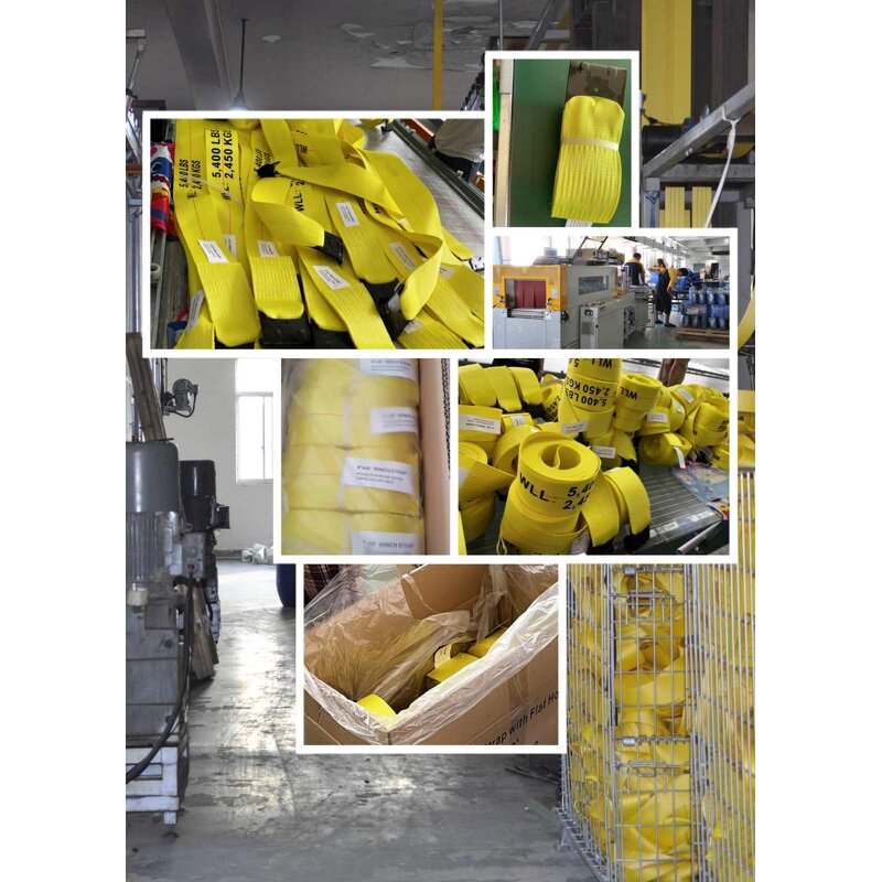 Winch Strap Manufacturer - 4 Inch 5400 lbs Heavy Duty with Flat Hook