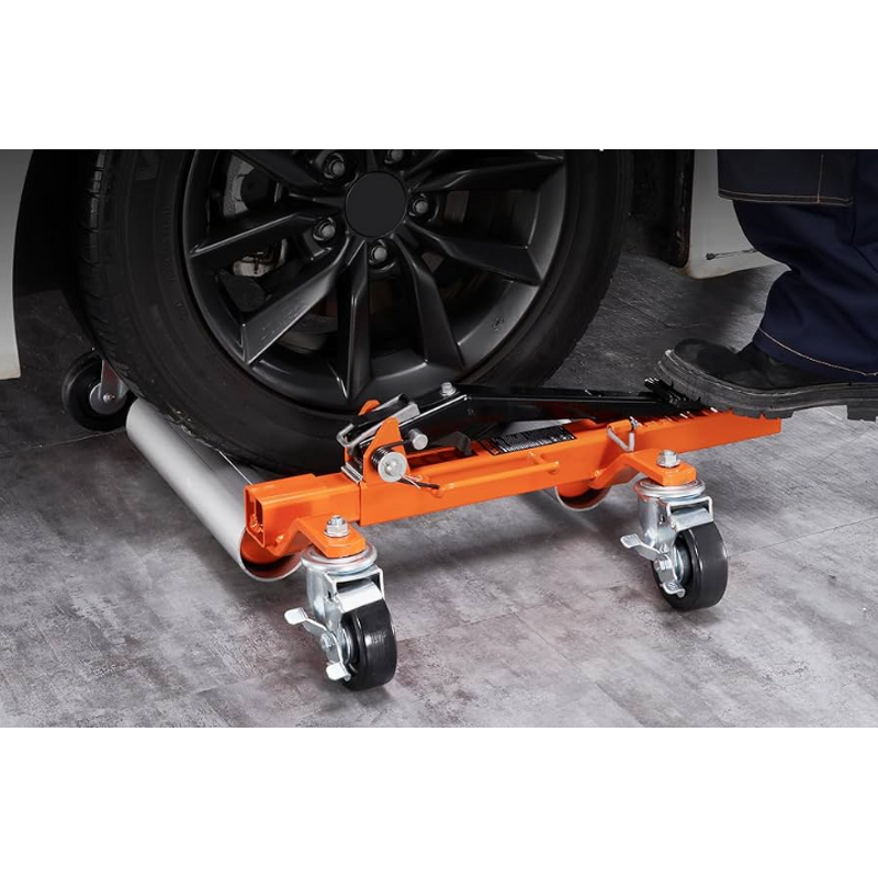 Car Wheel Dolly Manufacturer - Ratchet Foot Pedal Vehicle Positioning Skates