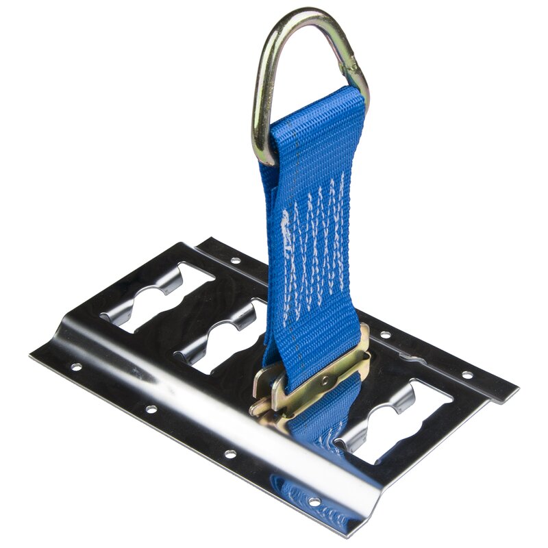 Horizontal E Track Manufacturer - Galvanized Steel Cargo Control Rail