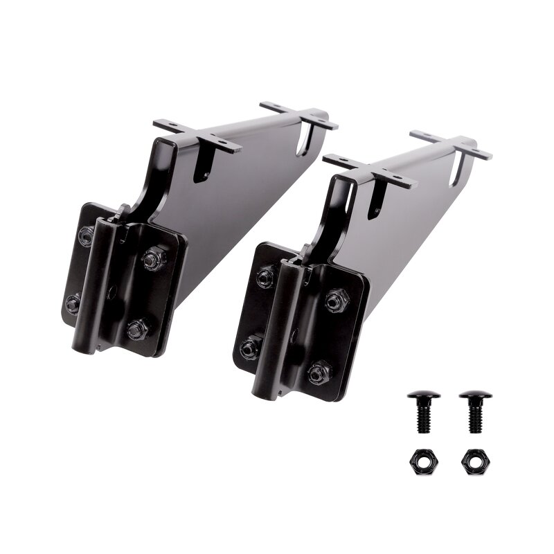 E-Track Shelf Brackets Manufacturer - Black Coated Fixed for Van Truck