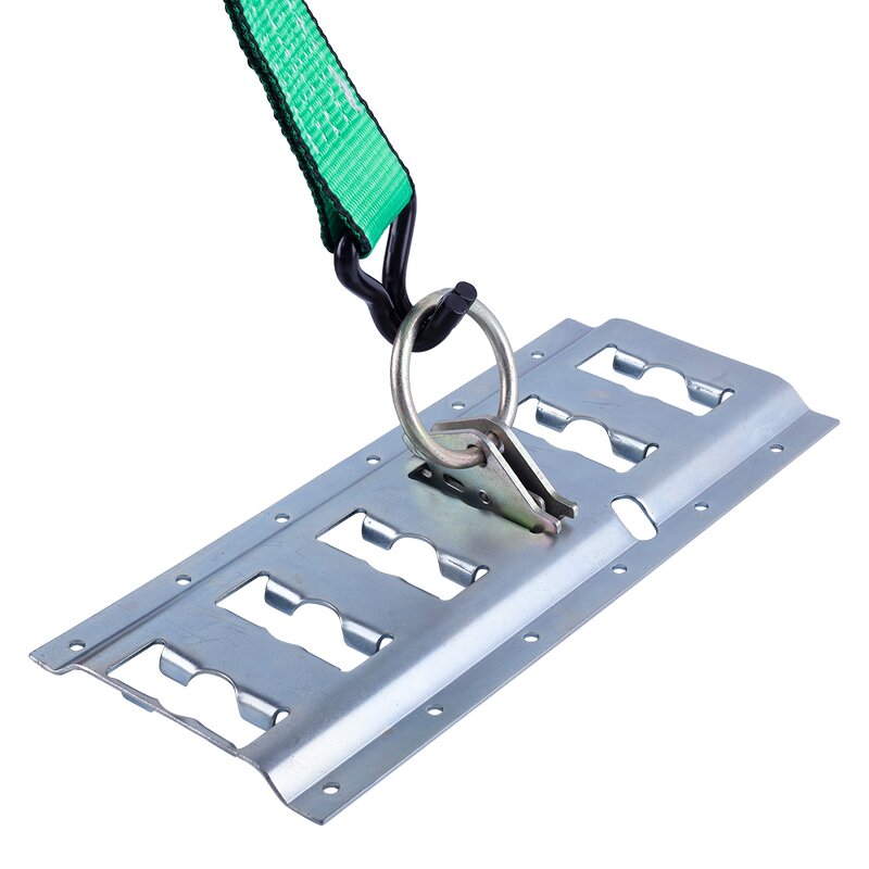 E Track Manufacturer - 10' Horizontal Galvanized Steel Logistic Tie Down Rail