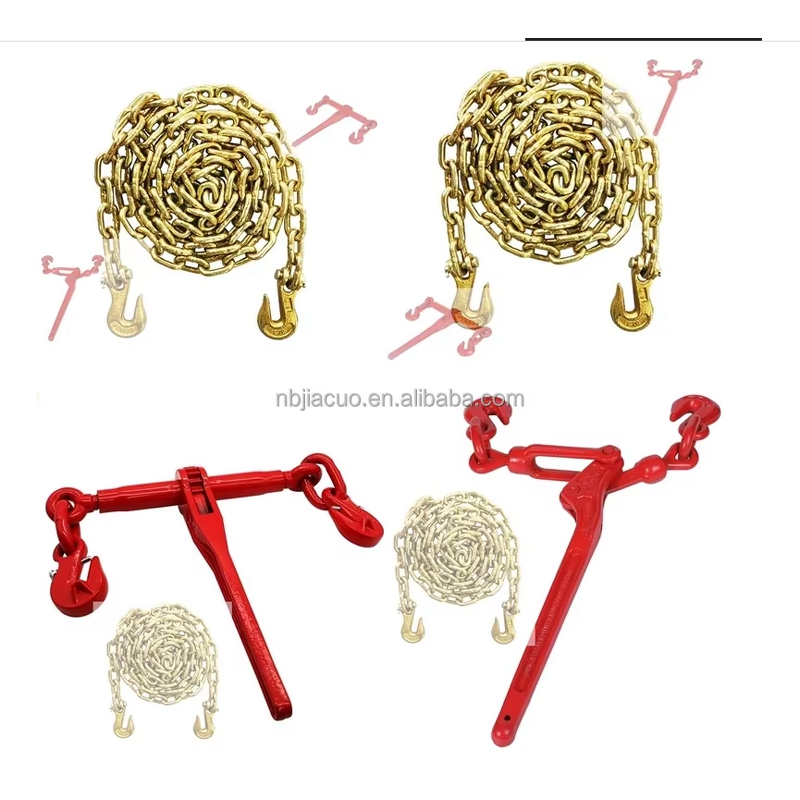 Ratchet Chain Binder Manufacturer - Heavy Duty with Rubber Steel Corner Protector