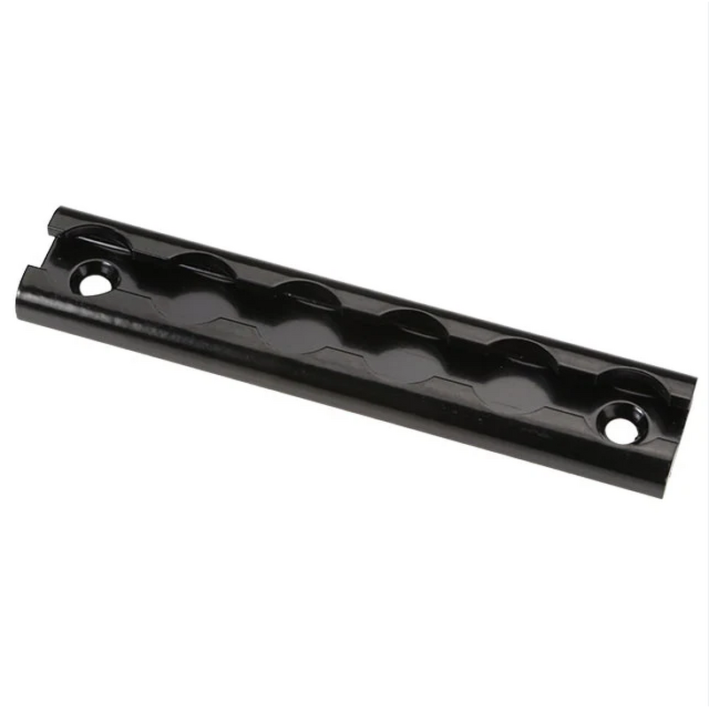 L-Track Manufacturer - 6 Foot Black Anodized Aluminum for Motorcycle Tie Down
