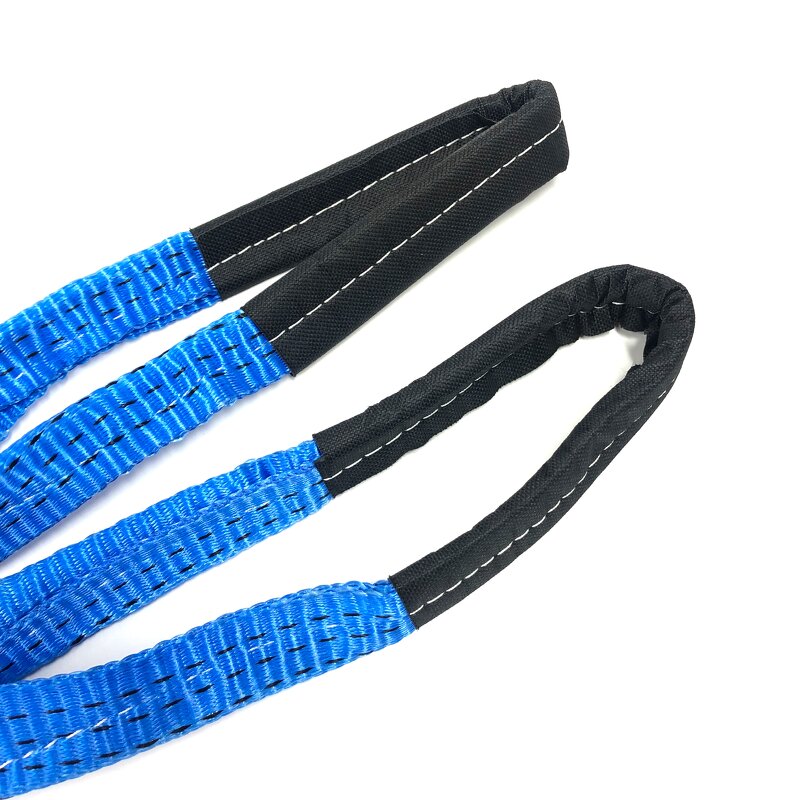 Towing Strap Manufacturer - OEM Custom 50mm Polyester Racing Car with Shackle