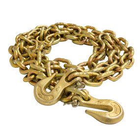Safety Chain Manufacturer - 50 ft Yellow Transport Chain for Flatbed Truck