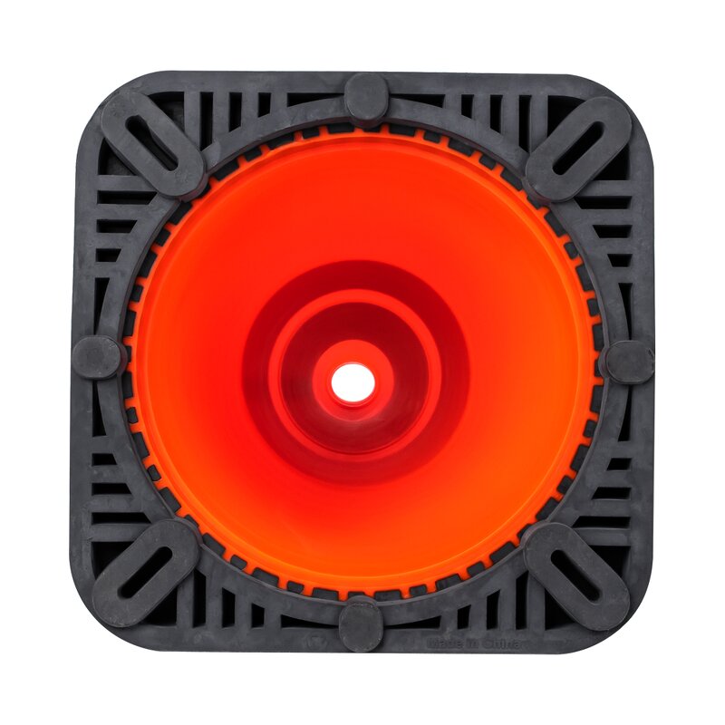 Traffic Safety Cone Manufacturer - PVC with Black Weighted Base for Road