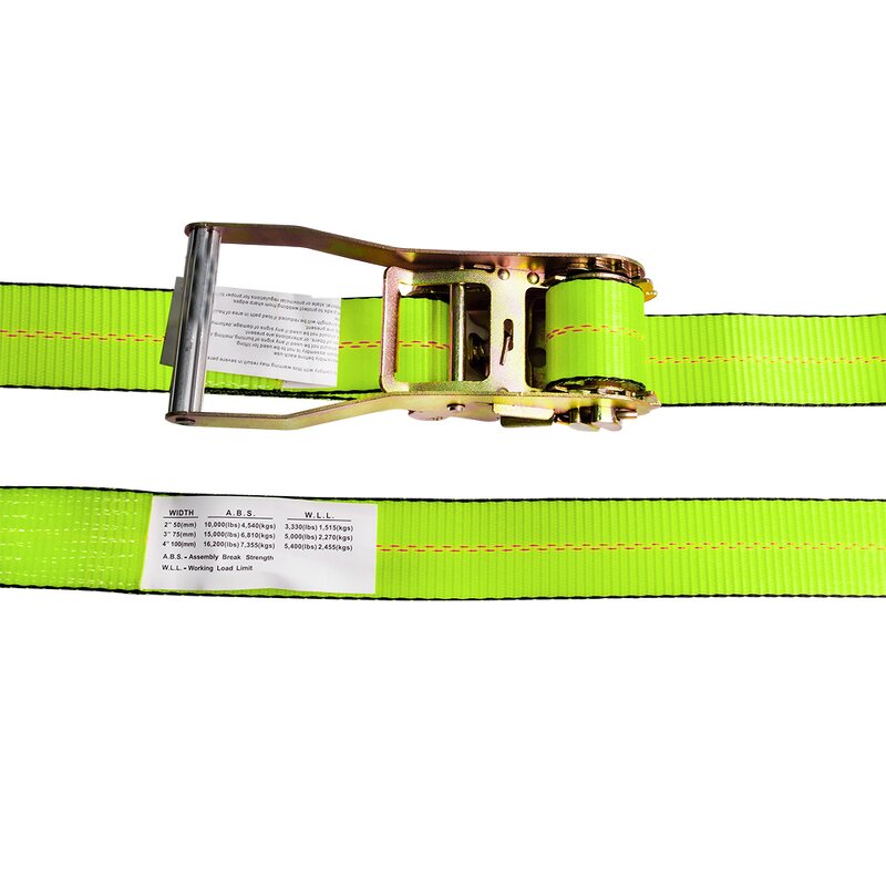 Ratchet Straps Manufacturer - 2 Inch 10000lbs with Double J Hooks Polyester