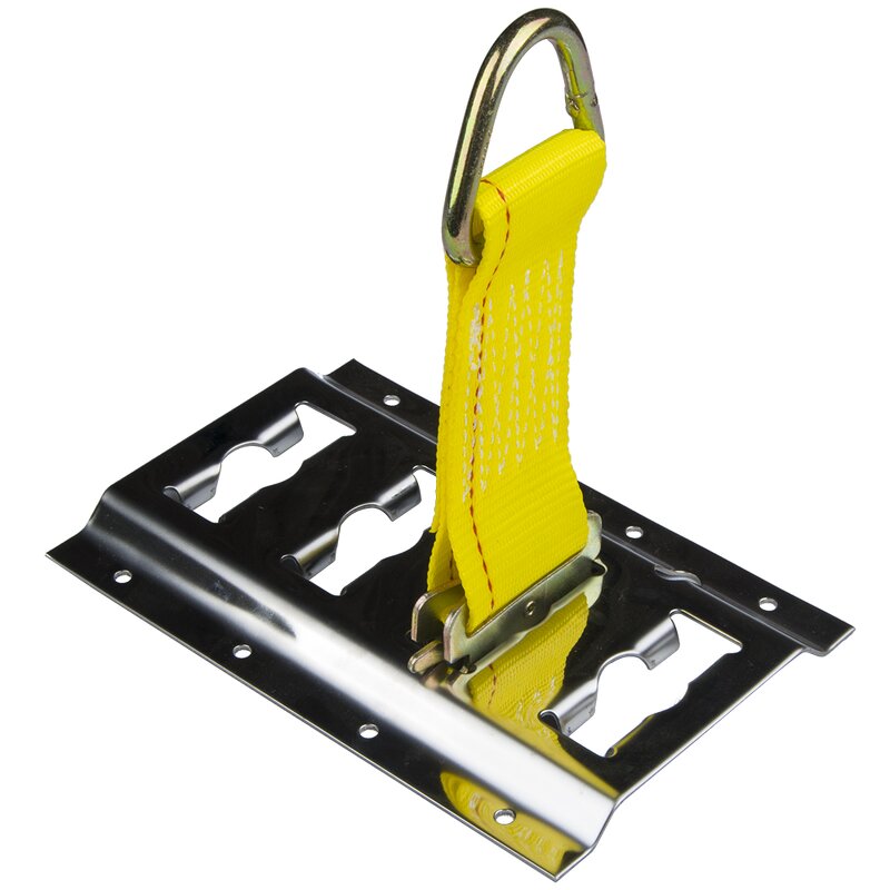 Horizontal E Track Manufacturer - Galvanized Steel Cargo Control Rail