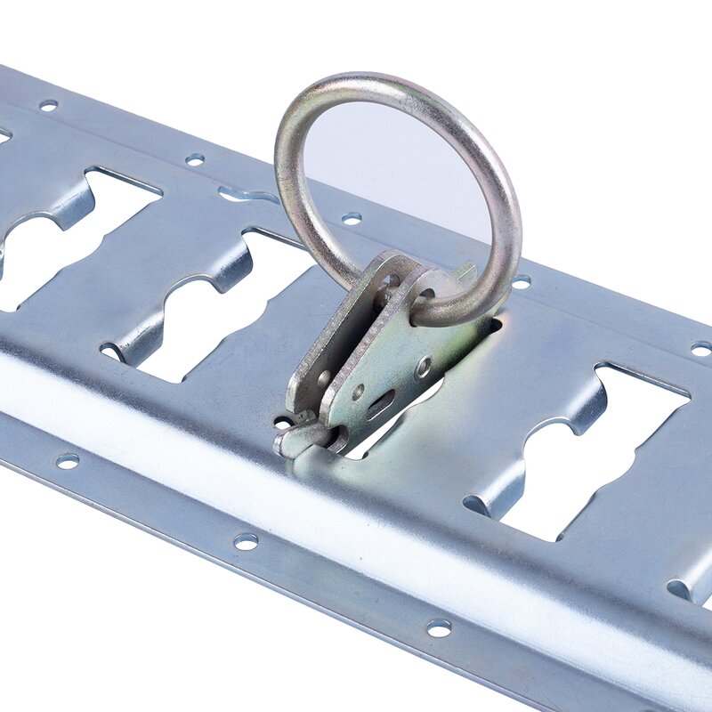 E Track Manufacturer - 10' Horizontal Galvanized Steel Logistic Tie Down Rail