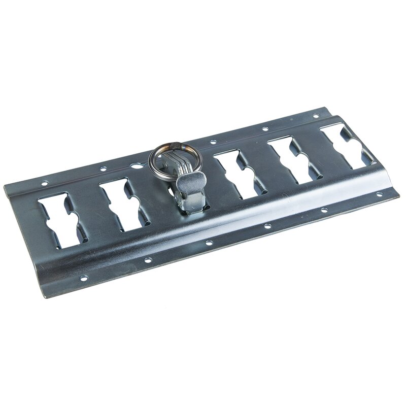 Horizontal E Track Manufacturer - Galvanized Steel Cargo Control Rail