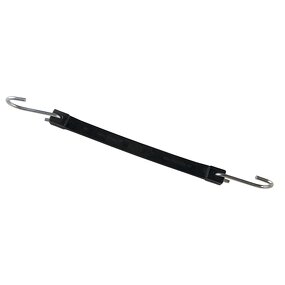 Tarp Strap Manufacturer - 10 Inch Black EPDM Rubber Tie Down
