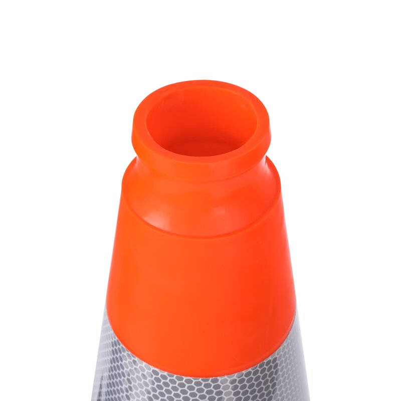 Traffic Safety Cone Manufacturer - PVC with Black Weighted Base for Road