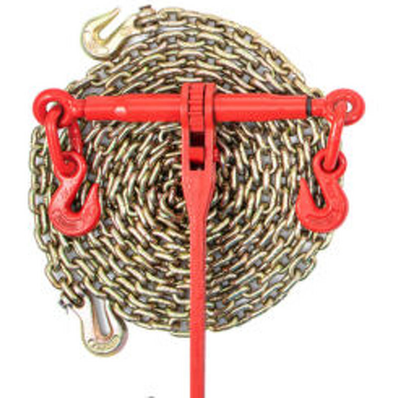 Chain Ratchet Binder Manufacturer - 5400 lb WLL 5/16-3/8 Size Steel