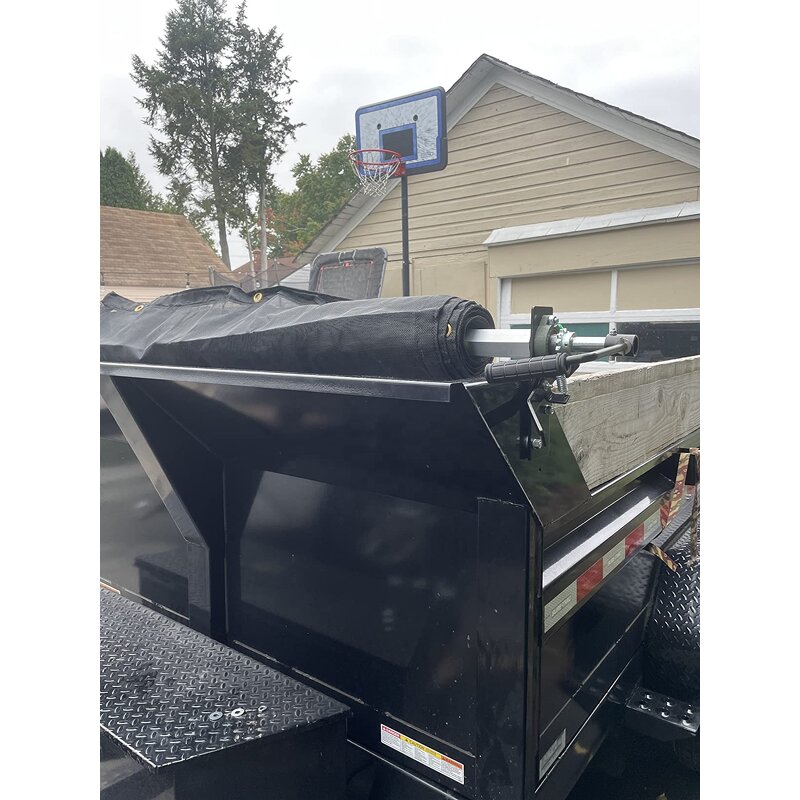 Tarp Roller Kit Manufacturer - Manual Hand Crank Hexagon Axle for Dump Truck