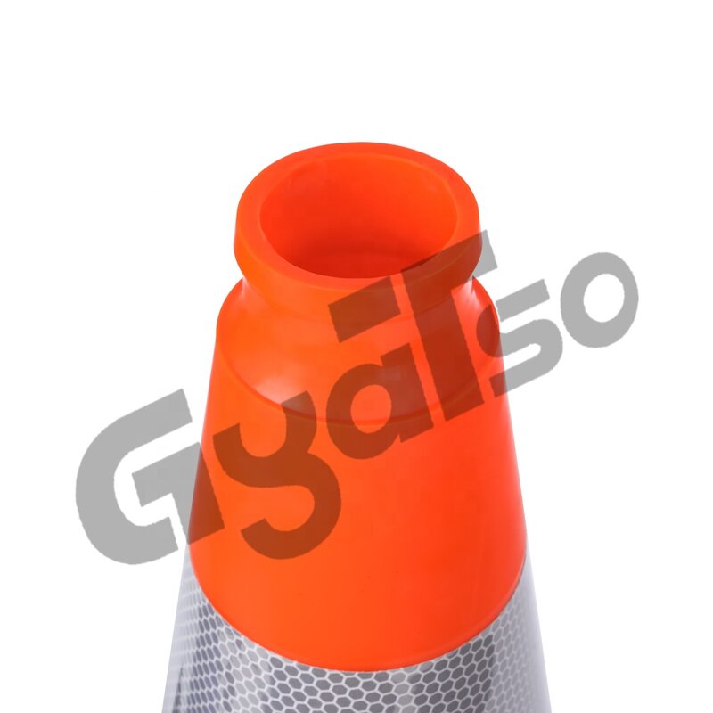 Traffic Safety Cone Manufacturer - 28\" Orange PVC with Reflective Collar