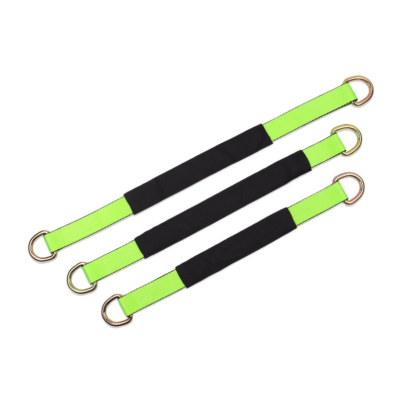 Towing Sleeve Manufacturer - Axle Protective D Ring Ratchet Tie Downs