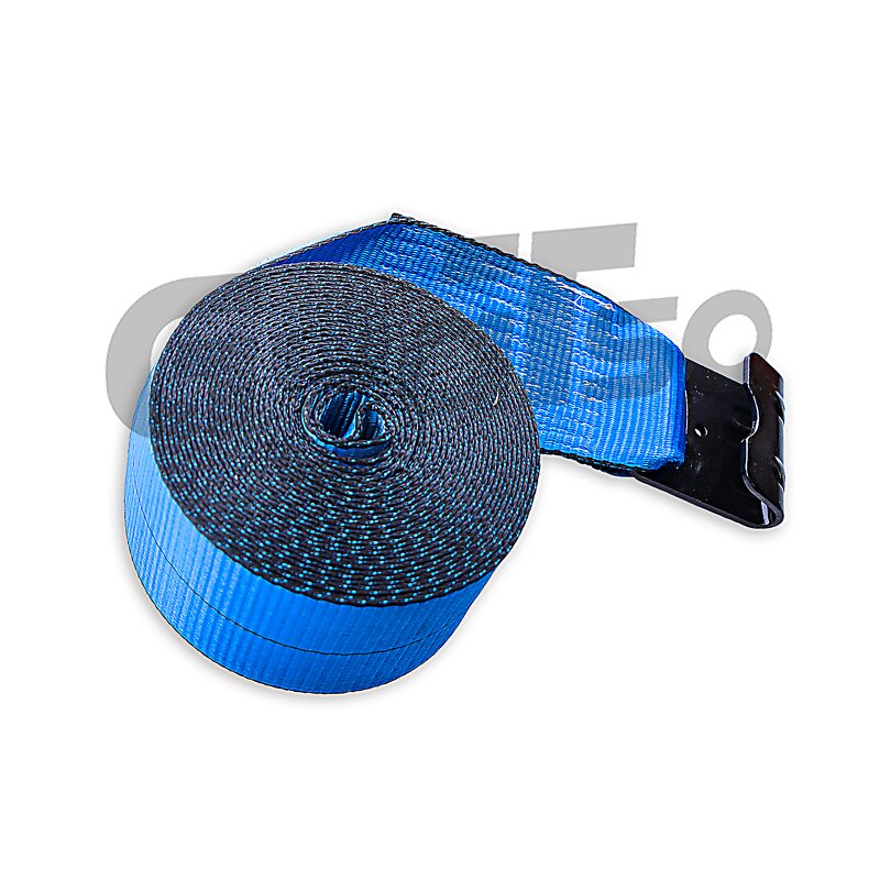 Winch Strap Manufacturer - 4 Inch 30 ft US Standard Cargo Lashing