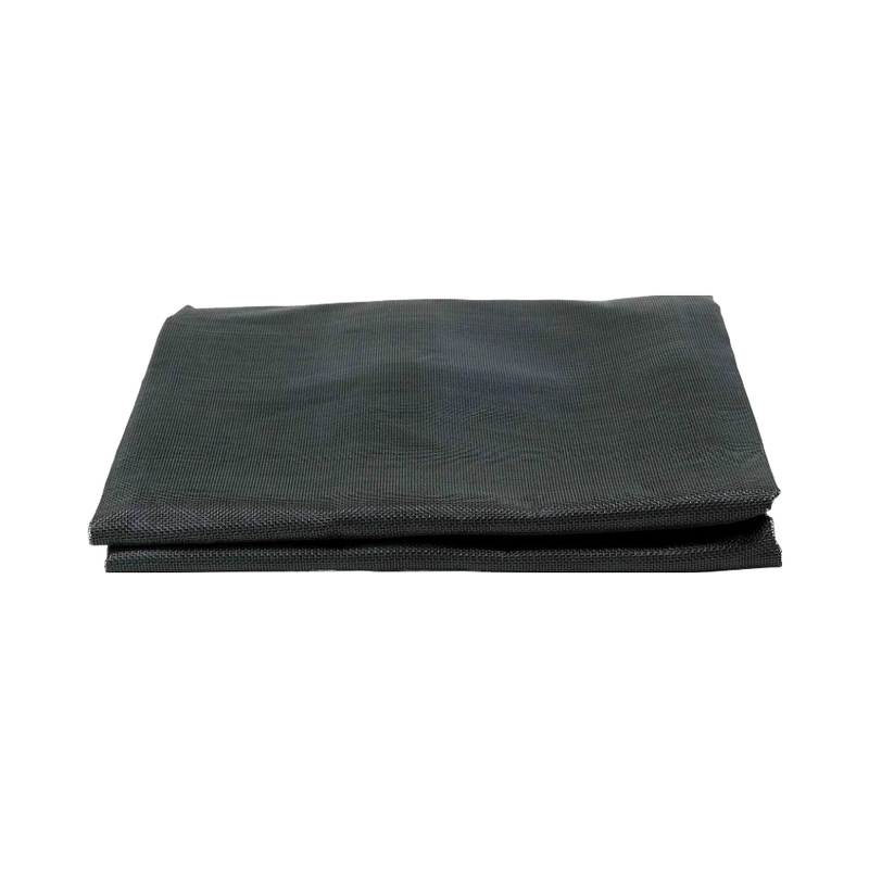 Mesh Truck Tarp Manufacturer - 10oz Black PVC-Coated Reinforced Cover