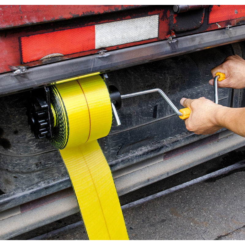 Winch Winder Manufacturer - 17.5\" Portable with Plastic Roller Handle for Truck