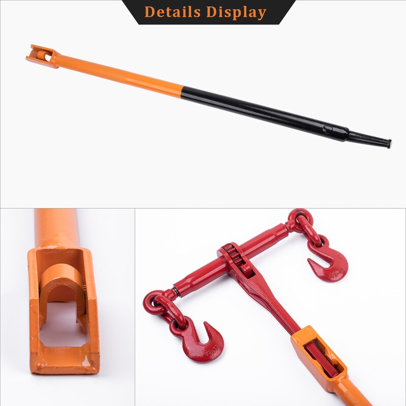 Winch Bar Manufacturer - 40\" Heat Treated Forged Car Hauler Tapered