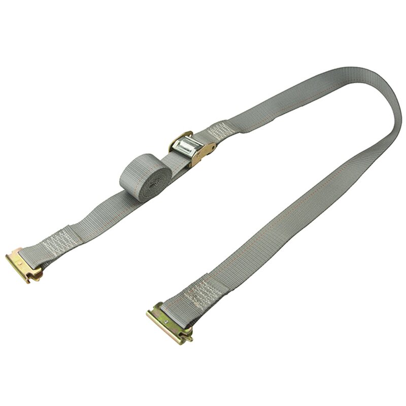 Cam Buckle Tie Down Straps Manufacturer - Gray Heavy Duty Ratchet Straps