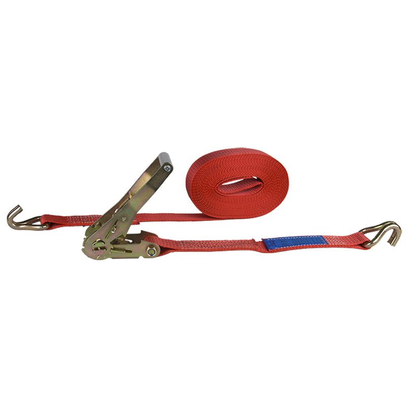 Ratchet Tie Down Strap Manufacturer - 50mm 5t EN12195 Standard with J Hooks