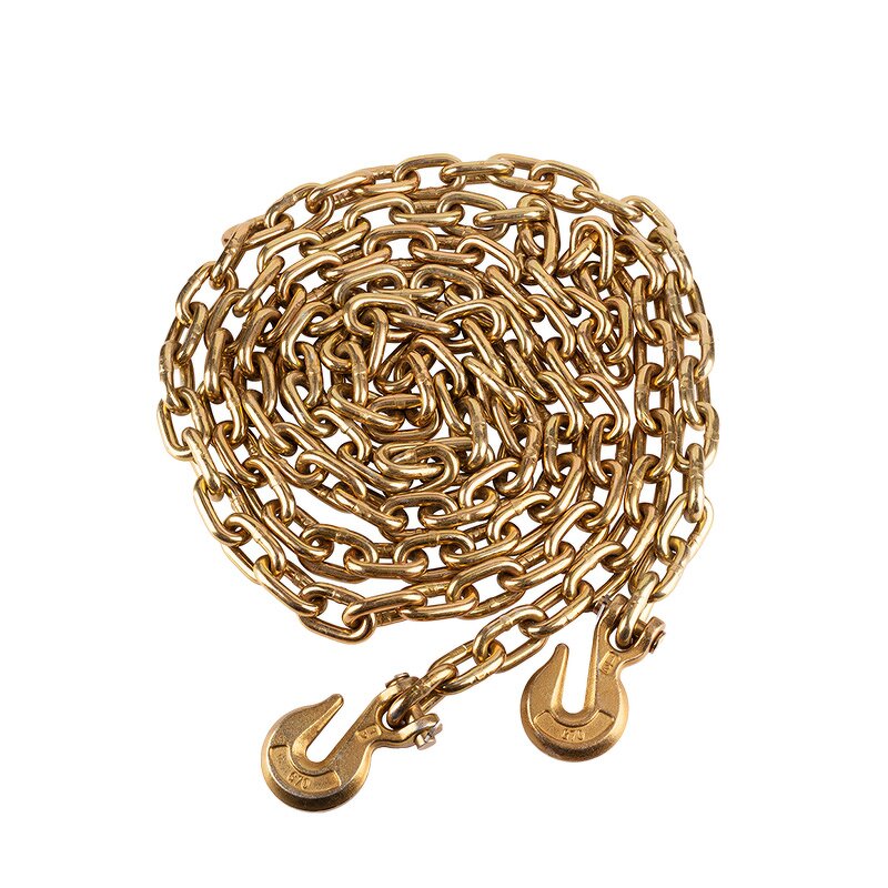 Safety Chain Manufacturer - 50 ft Yellow Transport Chain for Flatbed Truck