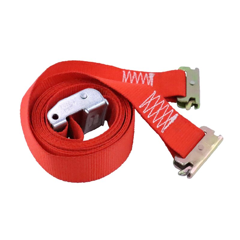 Cam Buckle Tie Down Straps Manufacturer - Red Heavy Duty Ratchet Straps