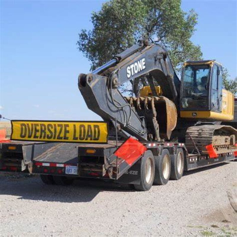 Oversize Load Flag Kit Manufacturer - Heavy Duty LED Warning Light Magnetic