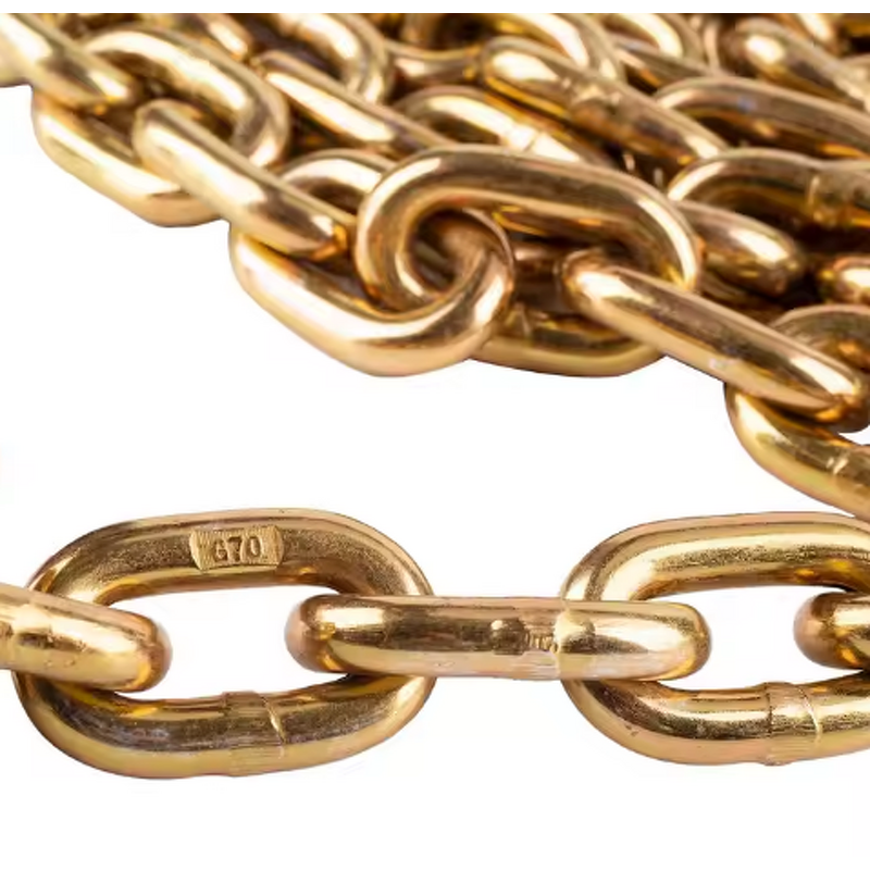 Safety Chain Manufacturer - 50 ft Yellow Transport Chain for Flatbed Truck