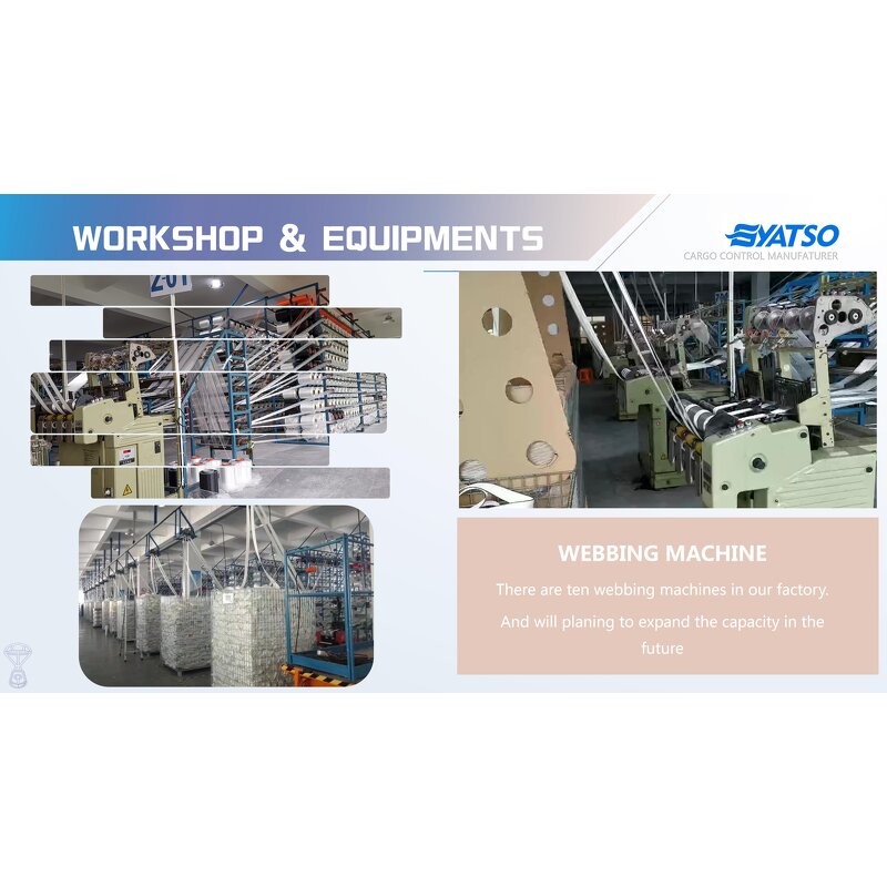 Ratchet Tie Down Strap Manufacturer - 50mm 5t EN12195 Standard with J Hooks