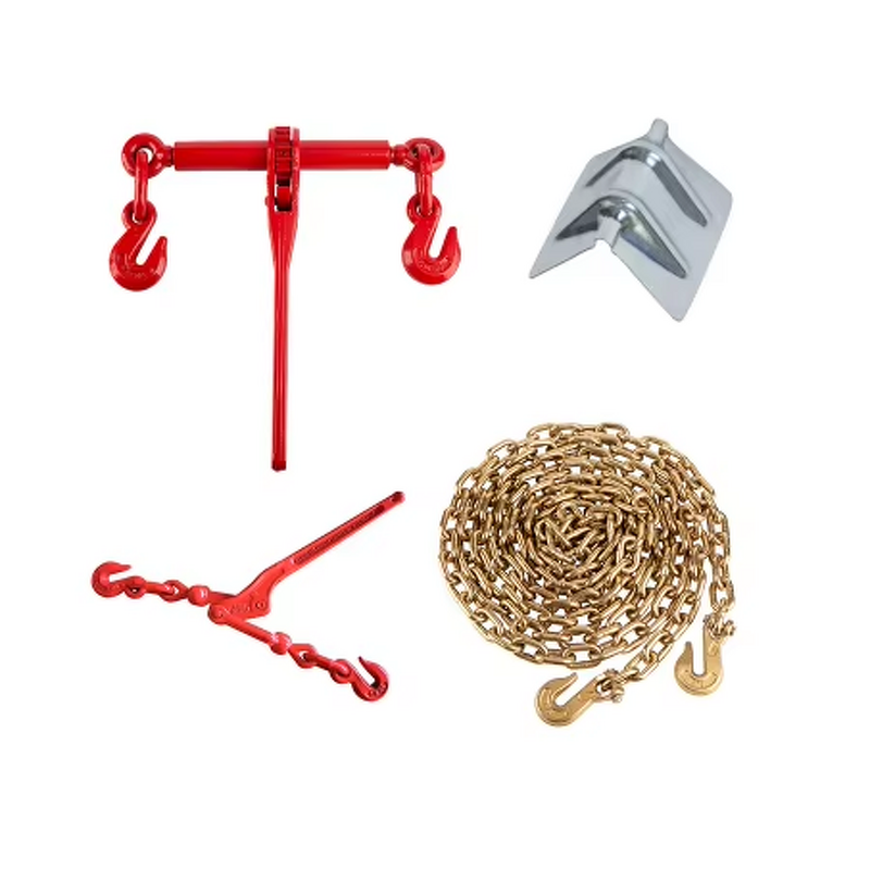 Ratchet Chain Binder Manufacturer - Heavy Duty with Rubber Steel Corner Protector