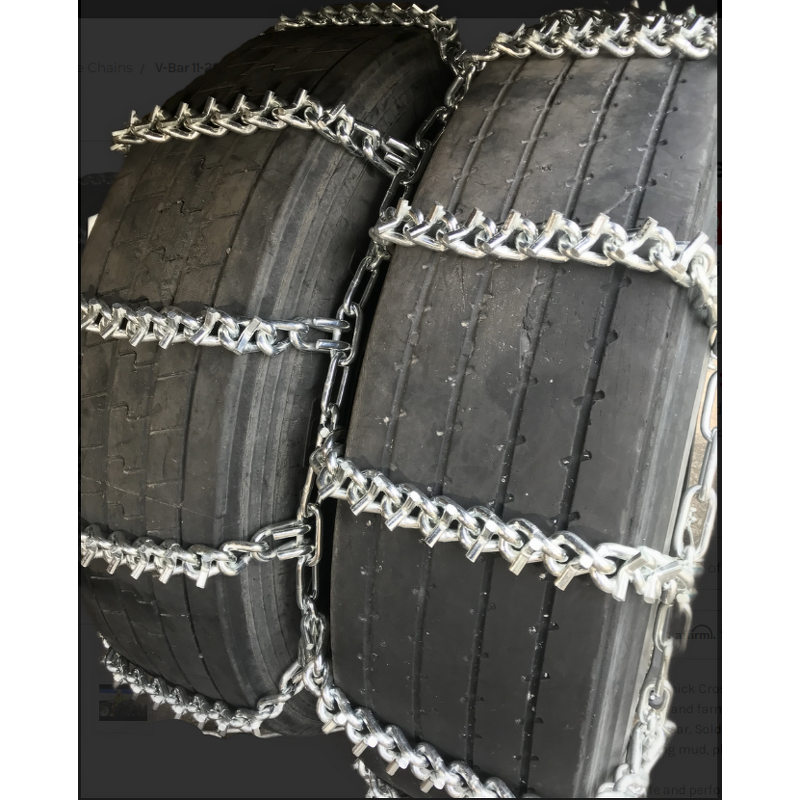 Snow Chains Manufacturer - Universal Steel V Type Anti-Slip for Truck