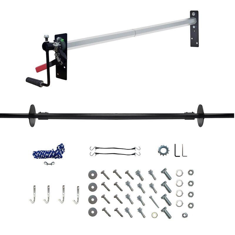 Tarp Roller Kit Manufacturer - Manual Hand Crank Hexagon Axle for Dump Truck