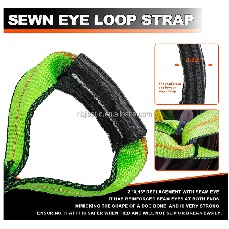 Ratchet Tie Down Strap Kit Manufacturer - 8-Point 2 Inch 13200lbs for Car Wheel