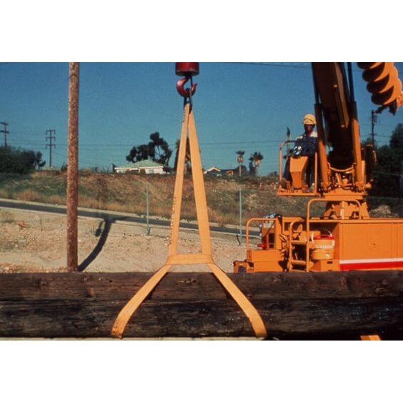 Round Webbing Sling Manufacturer - 4 Ton 4m Grey CE Certified Endless Belt