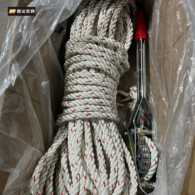 Ratchet Tie Downs Manufacturer - Double Snap Hook Multifunctional Nylon Lashing