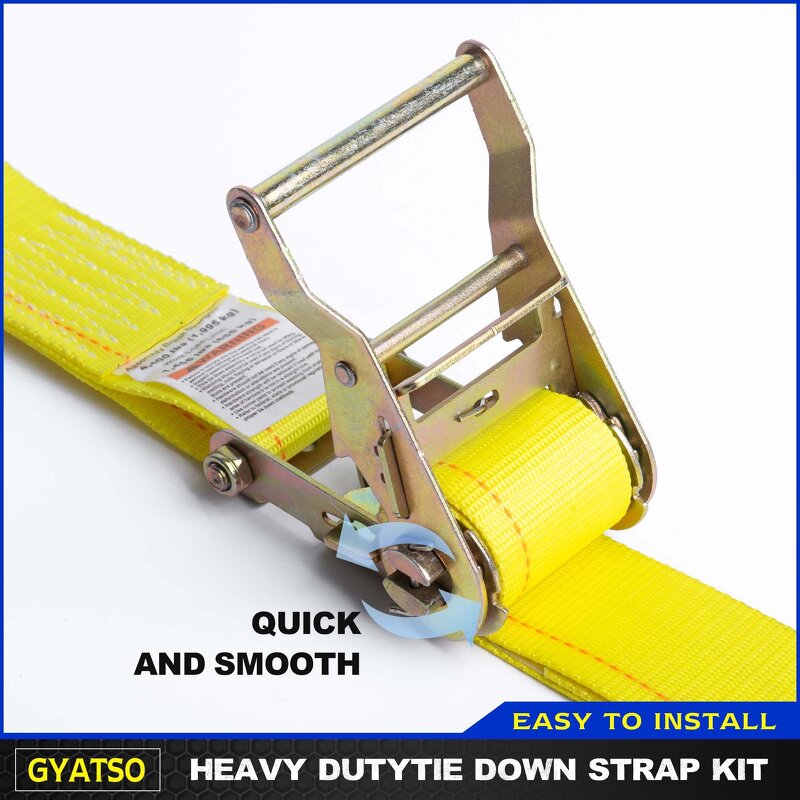 Wheel Chock Kit Manufacturer - Heavy Duty Trailer Strap Tie Down System