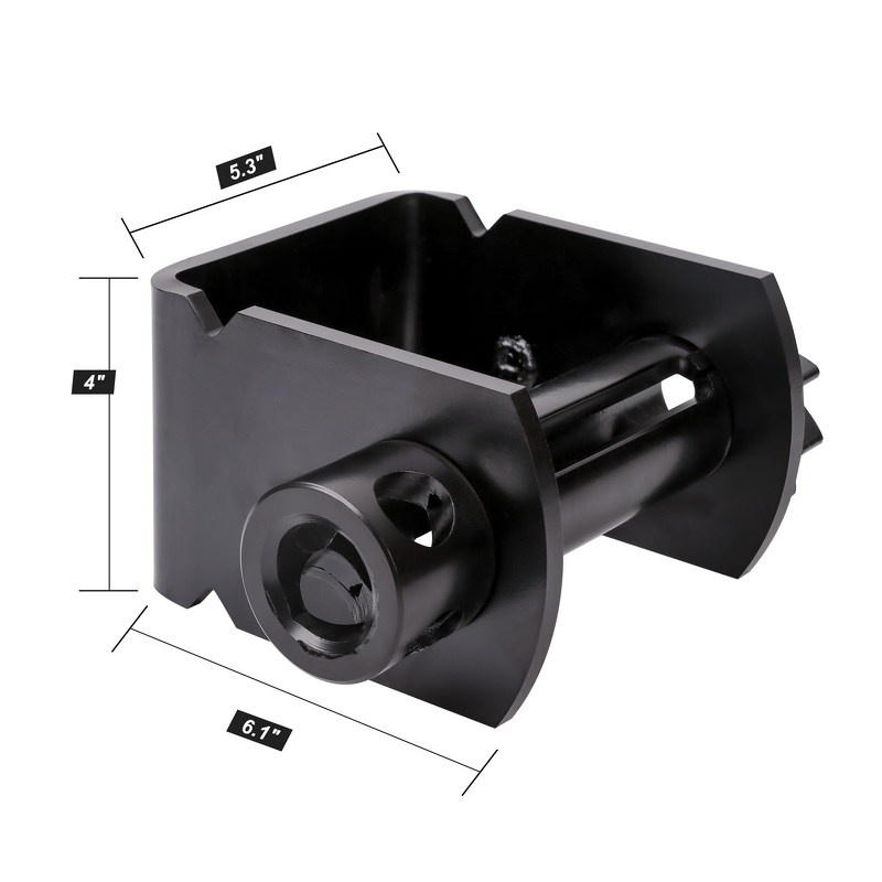 Manual Winch Manufacturer - Heavy Duty Steel for C Track Sliding 4\" Straps