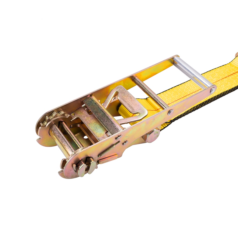 Flatbed Straps Manufacturer - 4 Inch with Chain Anchor Cargo Straps