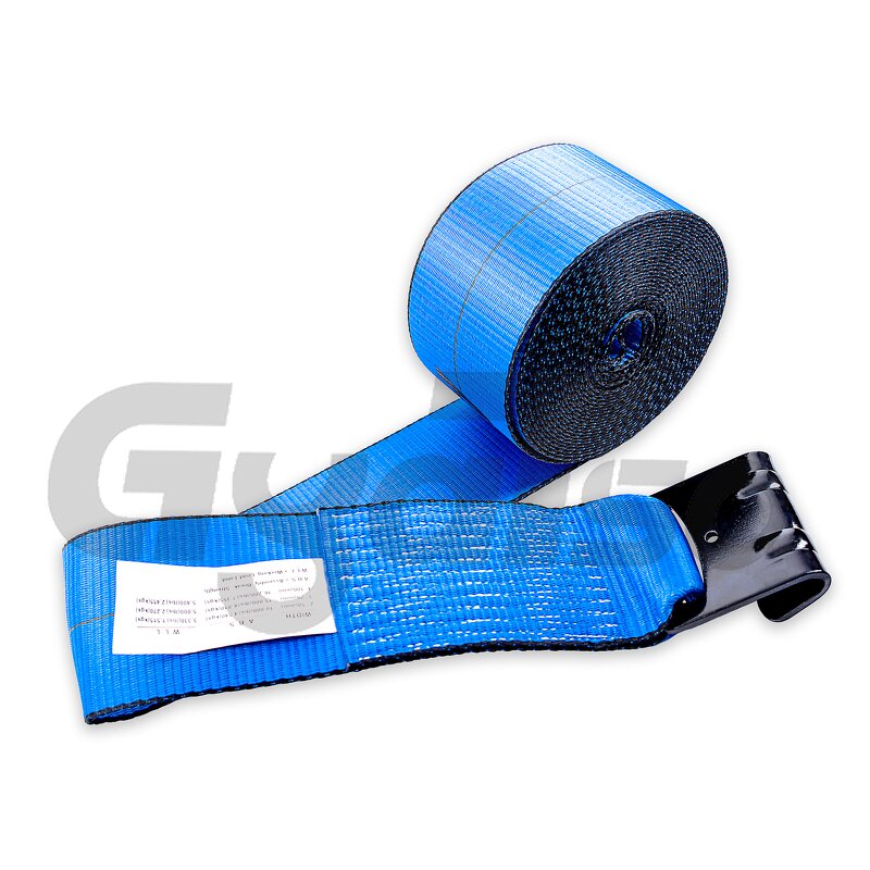 Winch Strap Manufacturer - 4 Inch 30 ft US Standard Cargo Lashing