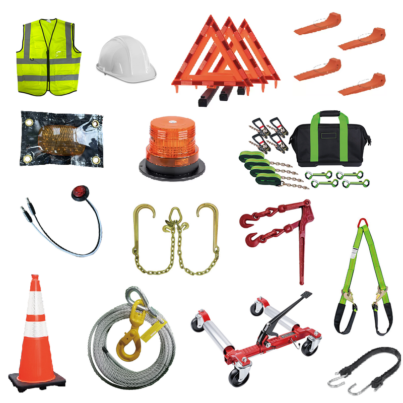 Tow Truck Products Manufacturer - Traffic Safety Tie Down Skate Warning Light