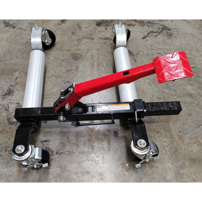 Car Wheel Dolly Manufacturer - Ratchet Foot Pedal Mechanical Vehicle Skates