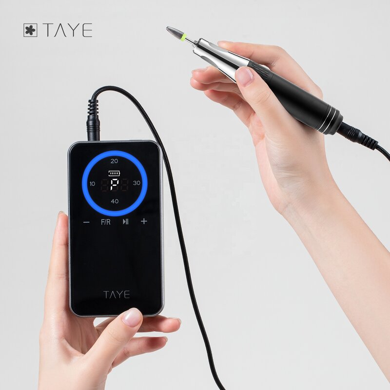 Rechargeable Mini Portable Nail Drill Machine Factory - OEM/ODM Custom Rechargeable Mini Portable Lightweight Manicure Salon Hollow Cup Drill