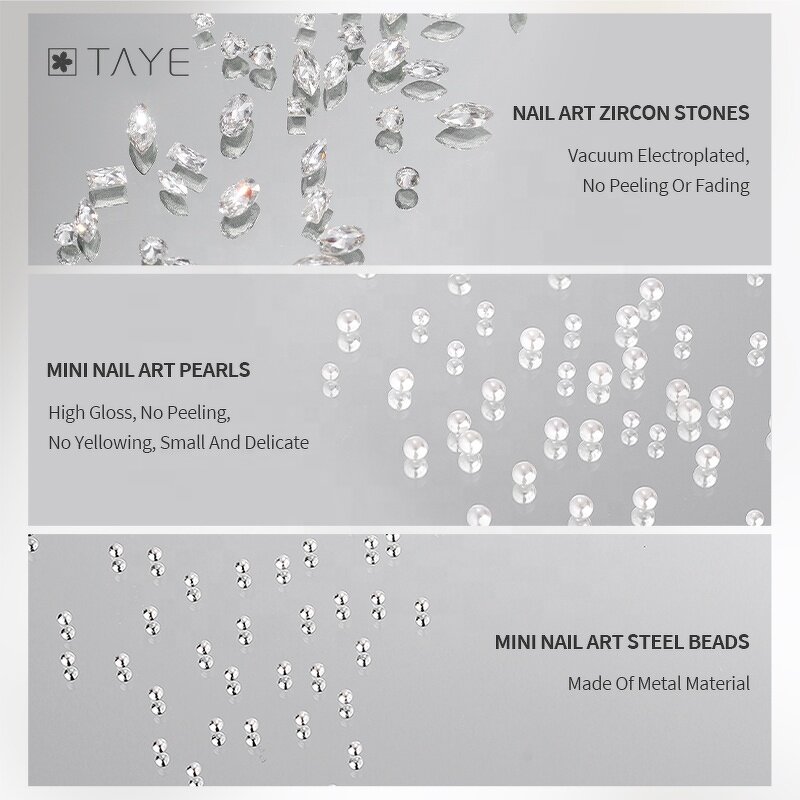 Luxury Design Nails Sequin Powder Factory - OEM/ODM Custom Multi Shape Hot Selling Luxury Design Nails Sequin Powder for Nail Art